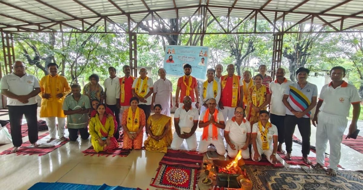 District level Guru Purnima festival of Patanjali Yoga Parivar celebrated with great pomp