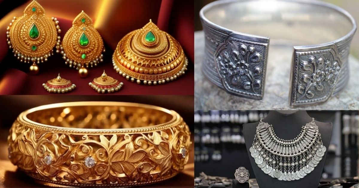 Gold and silver prices fall today: Gold fell by ₹ 284 to ₹ 96,737 per 10 grams