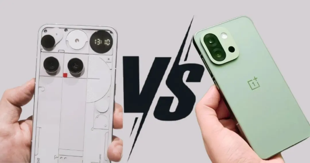 Nothing Phone 3 vs OnePlus 13s: Which smartphone is better for you
