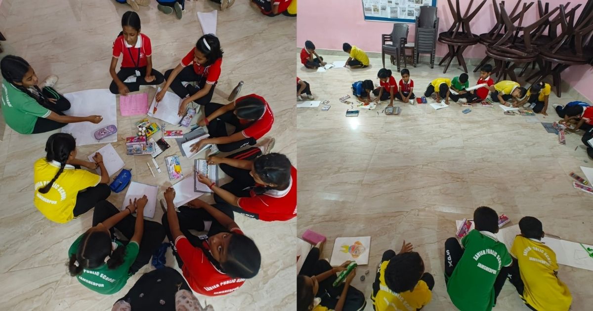 On World Youth Skills Day, students of Xavier Public School Dorkasai displayed their amazing skills