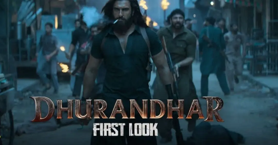 Ranveer Singh released the intense first look of 'Dhurandhar'