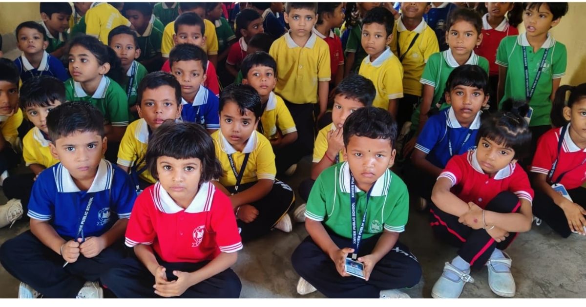 Teachers presented an impressive short play in Xavier Public School