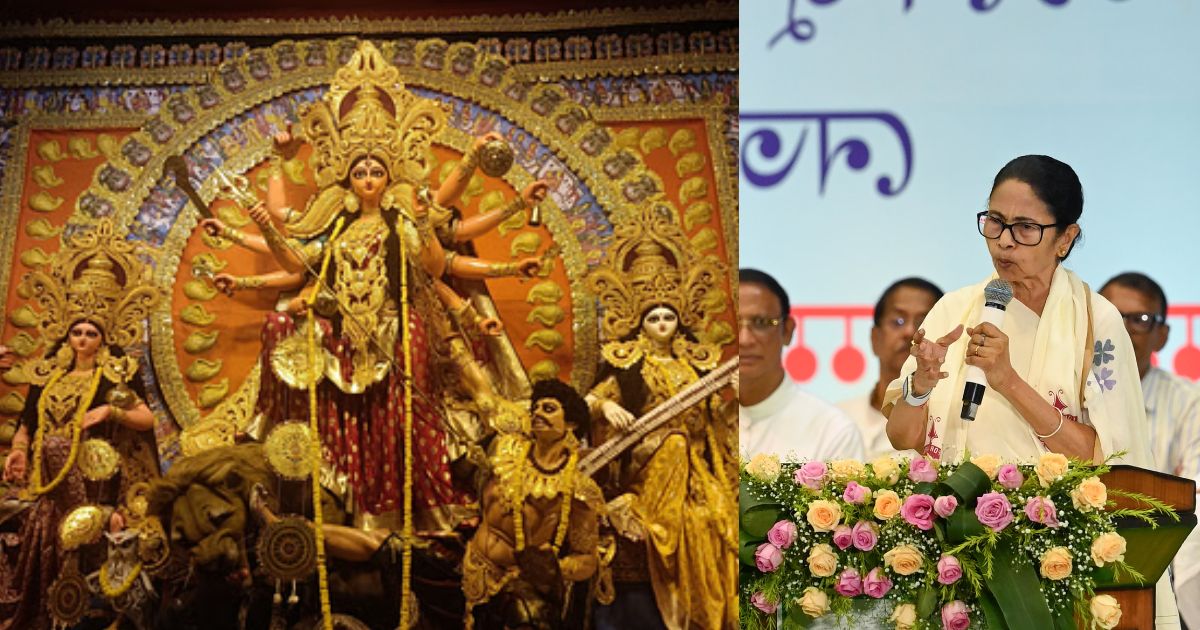 दुर्गा पंडालों के लिए ₹500 करोड़ बांट रहीं ममता