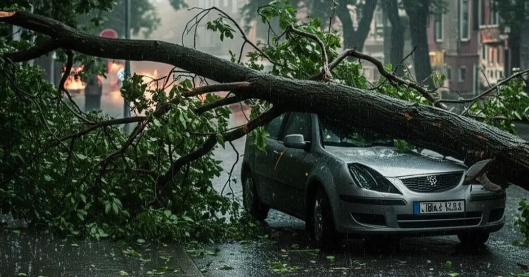 If the car gets damaged due to a falling tree, will it be covered under your auto insurance policy?