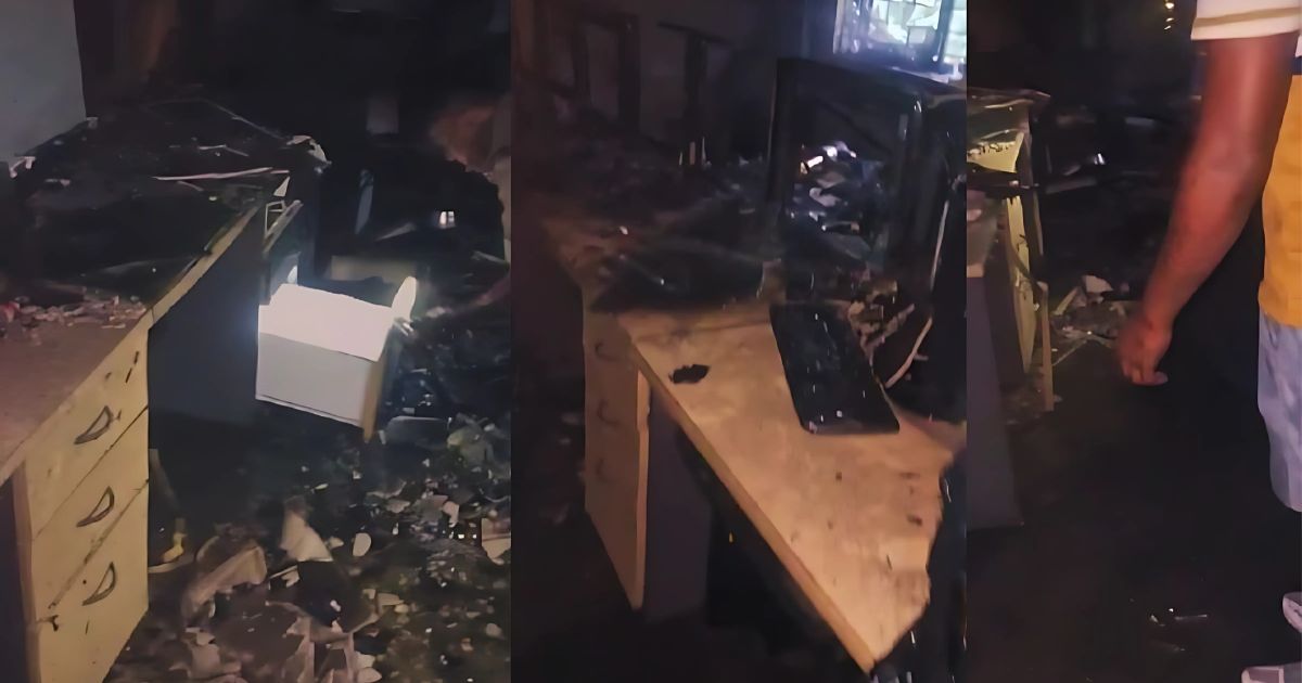 झारखंड पुलिस मुख्यालय के डाटा सेंटर में लगी आग