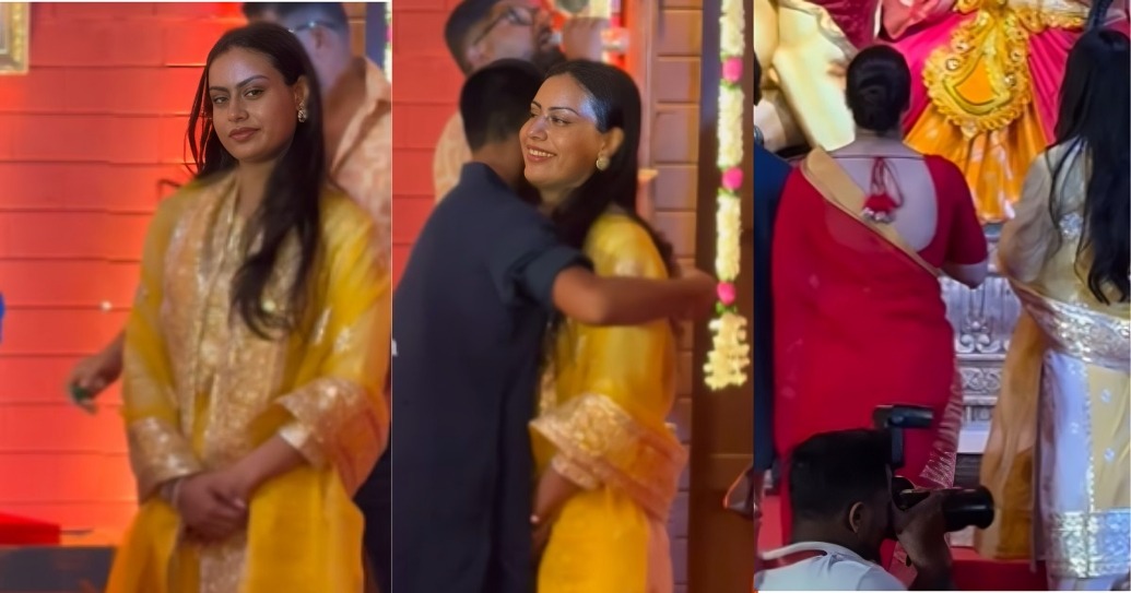 नवरात्रि में Nysa का देसी लुक छाया, सोशल मीडिया पर वायरल (1)