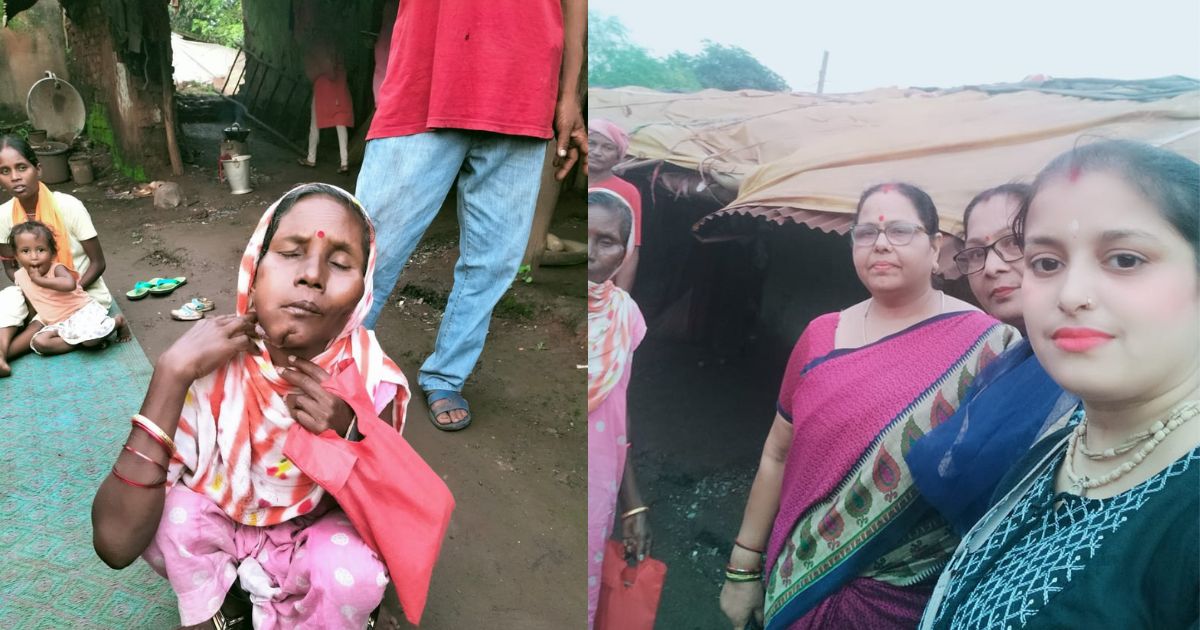 संजुक्ता सेवा निकेतन सामाजिक संगठन ने किया सहयोग