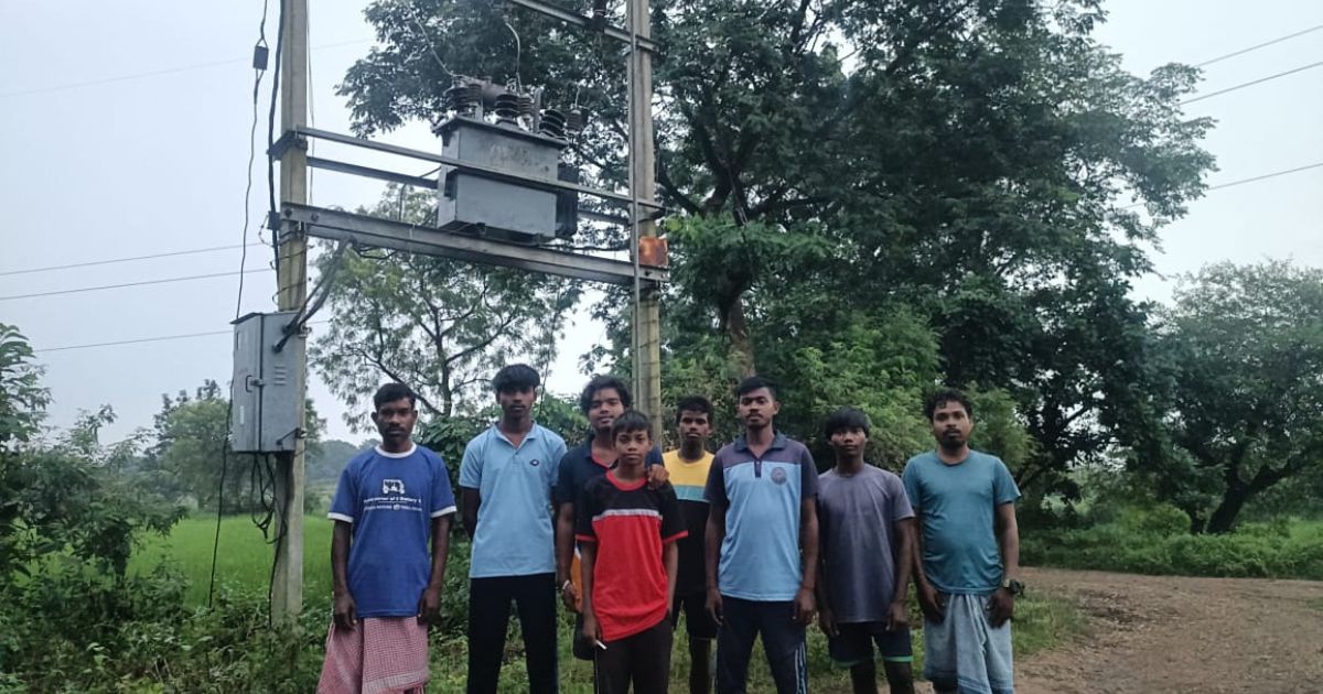 A new transformer was installed in Bingburu village
