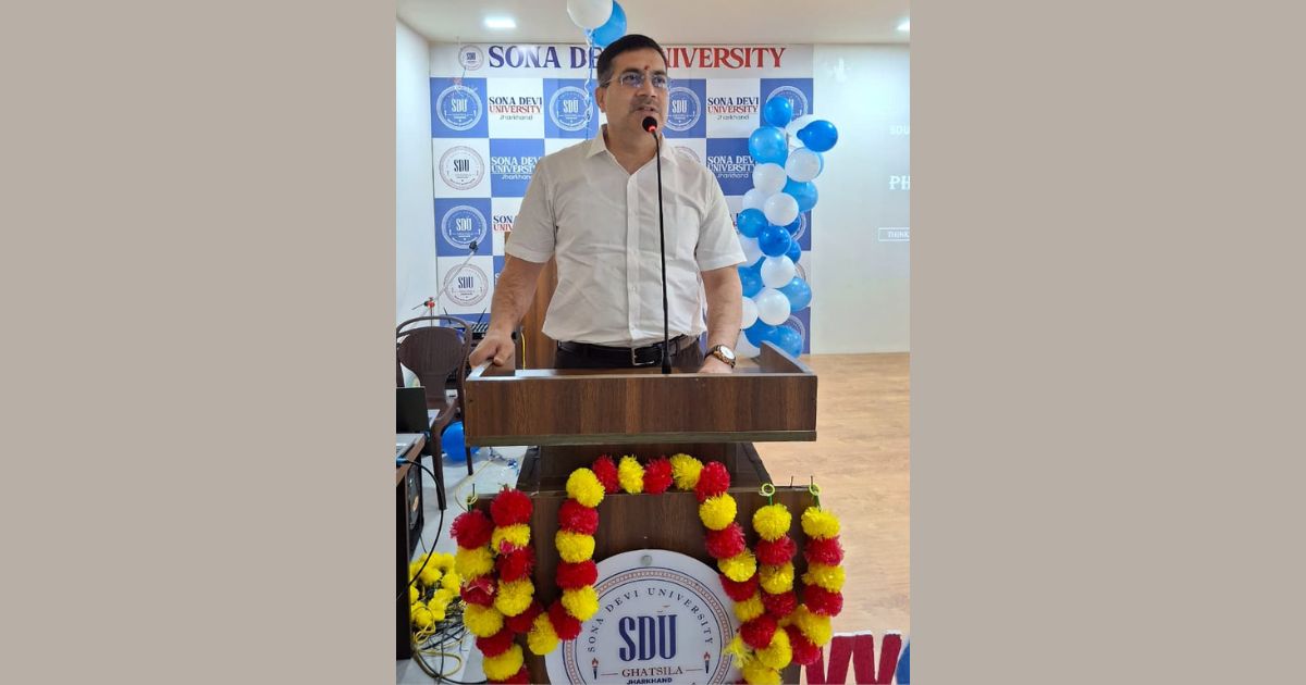 A program was organized today at Sona Devi University on the occasion of World Pharmacist Day.