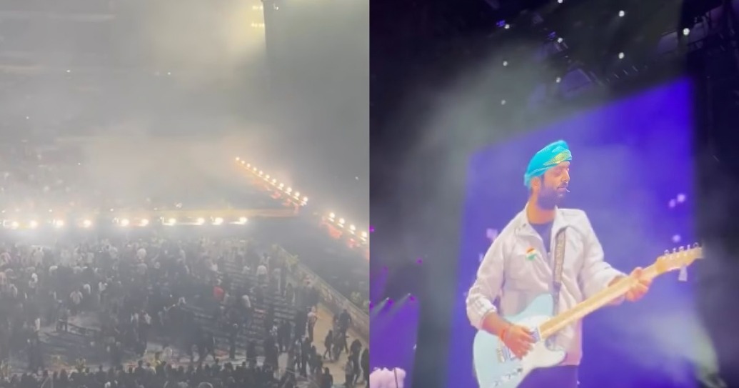 Arijit Singh's song was stopped midway during his London show