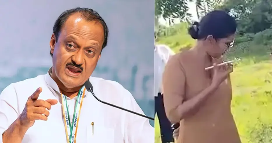 Ajit Pawar IPS Controversy