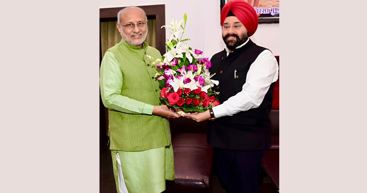 Kale congratulates C.P. Radhakrishnan on becoming Vice President