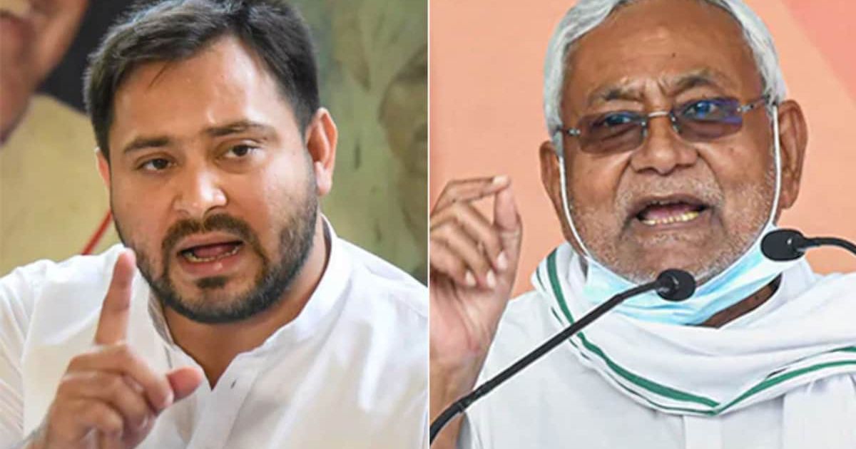 Tejashwi called CM Nitish the Dhritrashtra of corruption