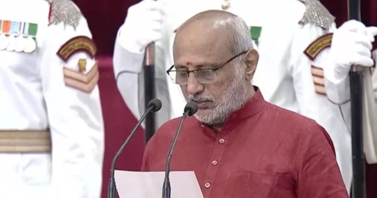 सीपी राधाकृष्णन भारत के 15वें उपराष्ट्रपति