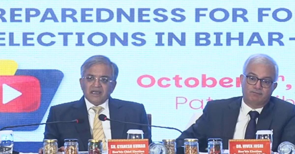 मुख्य चुनाव आयुक्त बोले- बिहार में SIR सफल