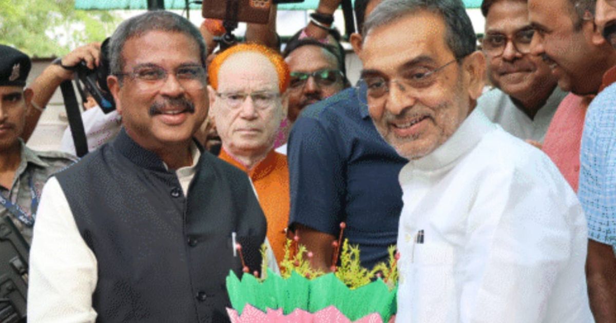 BJP की सीट शेयरिंग फॉर्मूले से मांझी नाराज:धर्मेंद्र प्रधान से सिर्फ 15 मिनट की मीटिंग