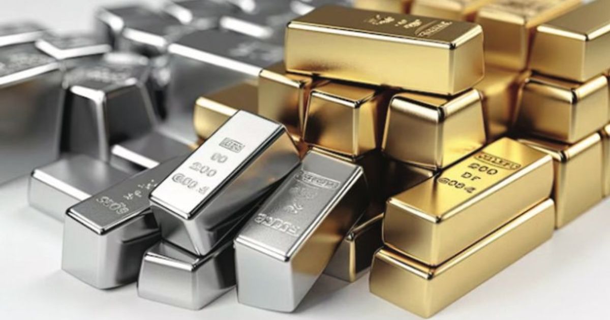 Gold and silver prices falls sharply