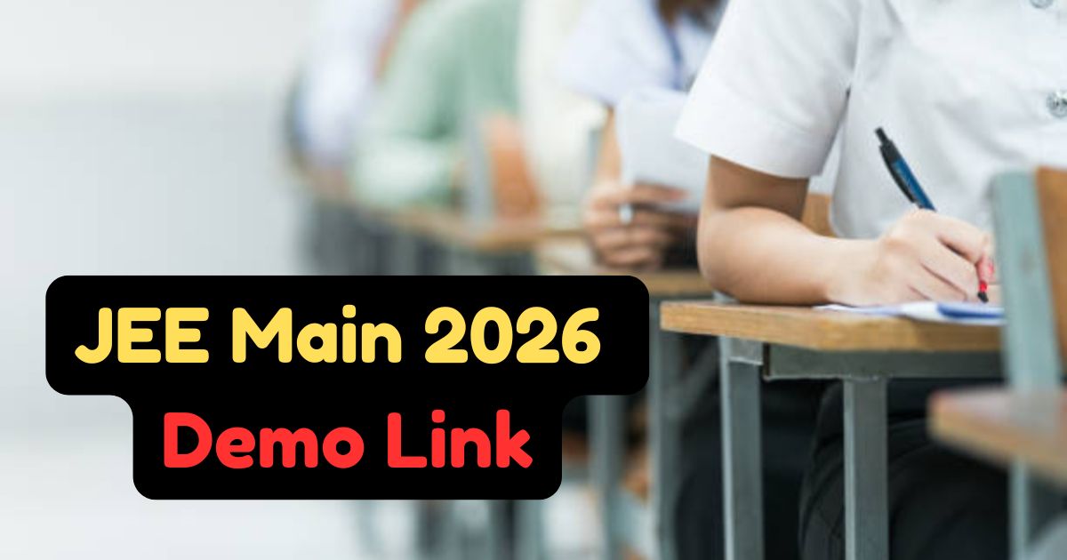 JEE Main 2026 NTA releases Demo Link
