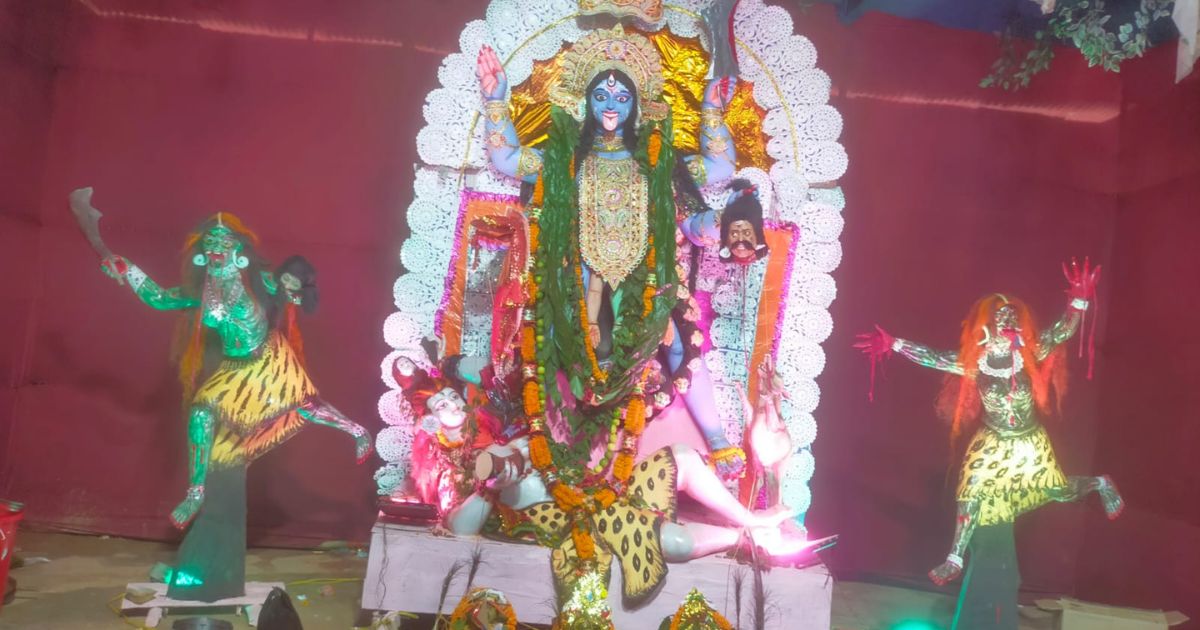 Kali Puja held in Bolani