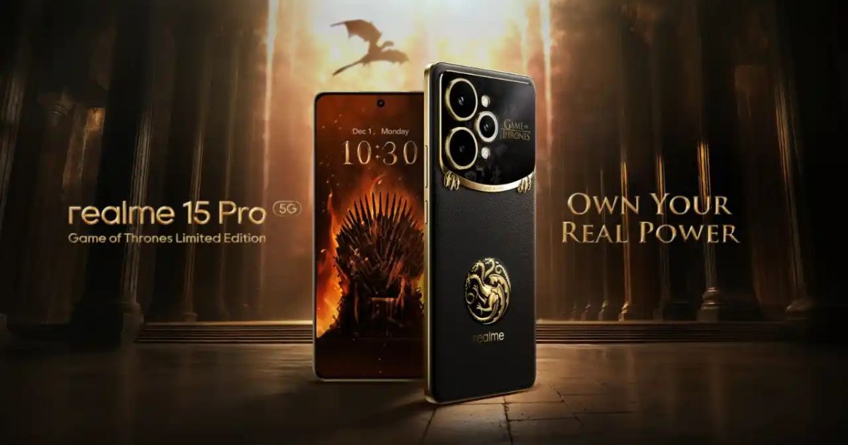 Realme 15 Pro 5G Game of Thrones Limited Edition