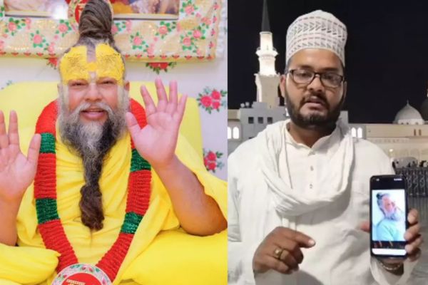 मदीना से हिंदू संत प्रेमा नंद जी के लिए मुस्लिम युवक की दुआ, सोशल मीडिया पर वायरल