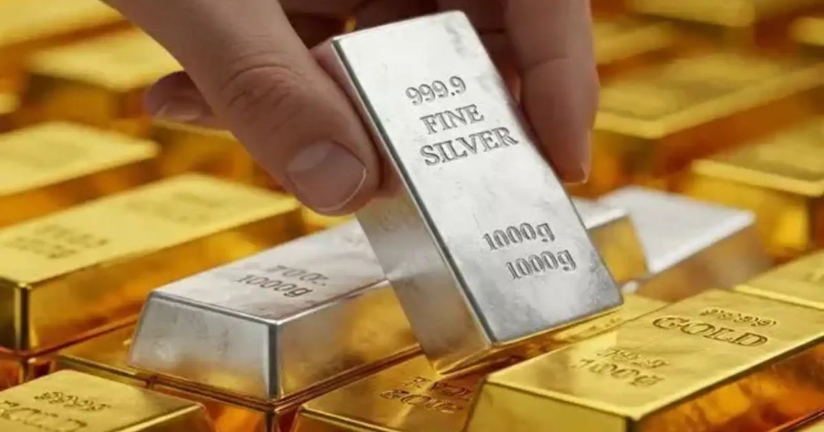 Gold price fell silver became cheaper