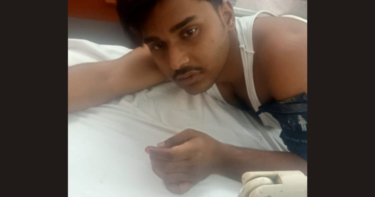 Knife fight between students in Jamshedpur