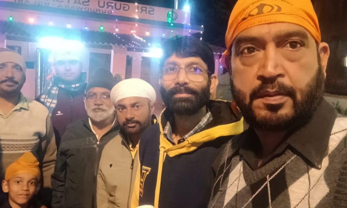 बोलानी गुरुद्वारा में वीर बाल दिवस मनाया गया