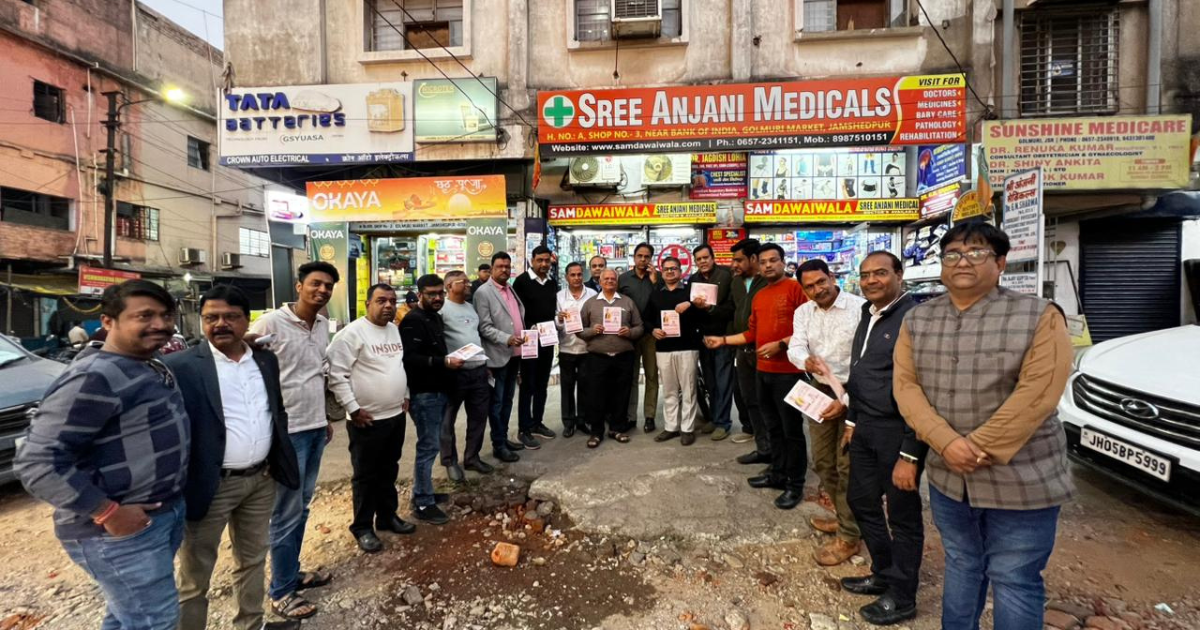 सुरेश शर्मा लिप्पू का जनसंपर्क अभियान मानगो और गोलमुरी में उमड़ा भारी जनसमर्थन