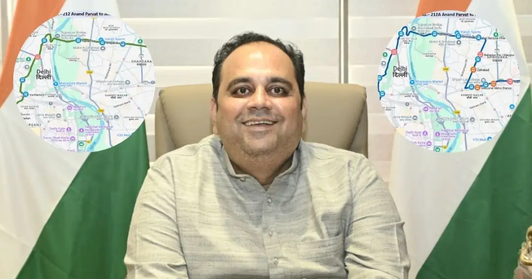 DTC new routes improve metro connectivity दिल्ली