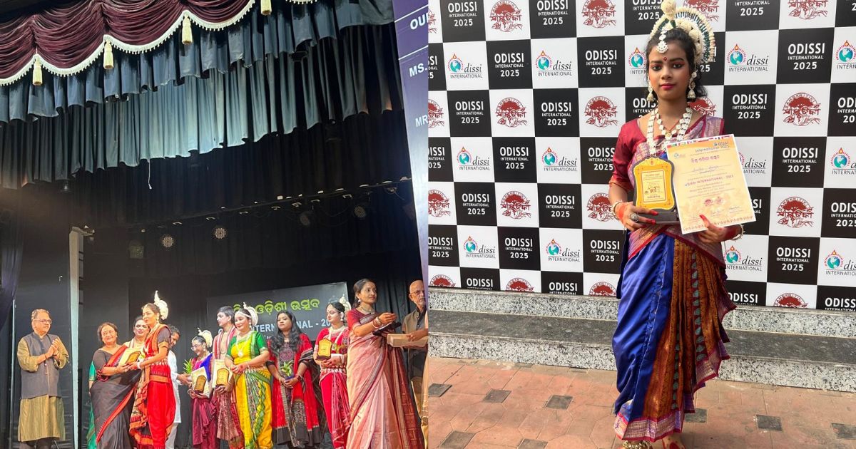 Odissi dancers Dr. Usha and Ansika Vishwa Odissi International Festival 2025