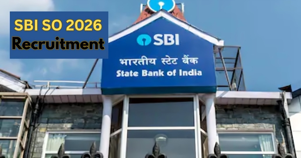 SBI SO 2026 Recruitment for 996 posts