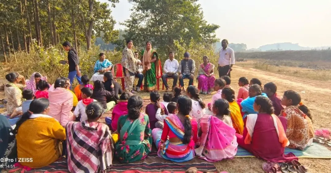 meeting of BJP leaders in the forest बोलानी