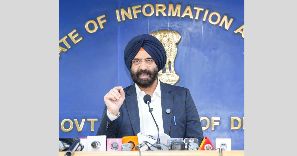 गुरु तेग बहादुर अपमान मामले पर मंत्री सिरसा का AAP पर हमला, केजरीवाल-आतिशी पर गंभीर आरोप