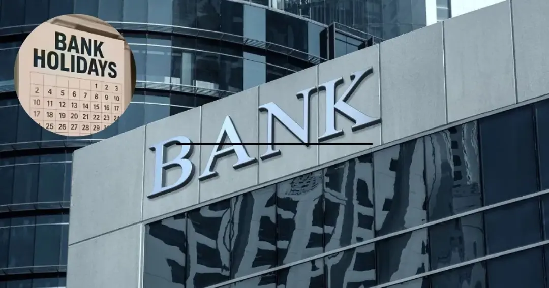 Banks will remain closed for several days in January