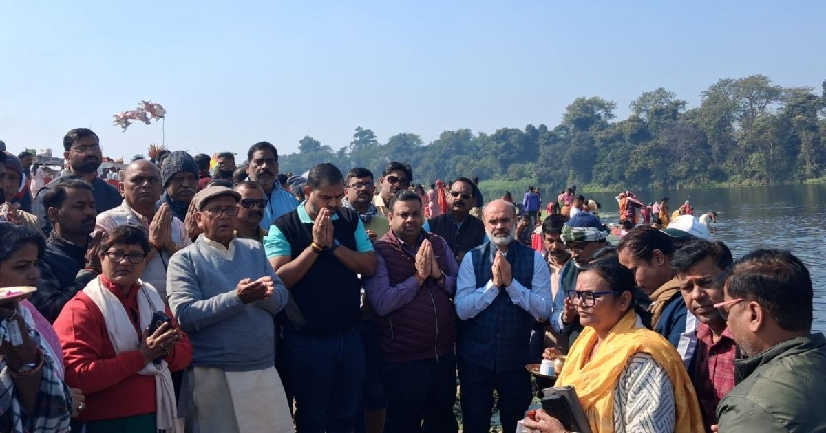 It was celebrated at five locations in Jamshedpur.