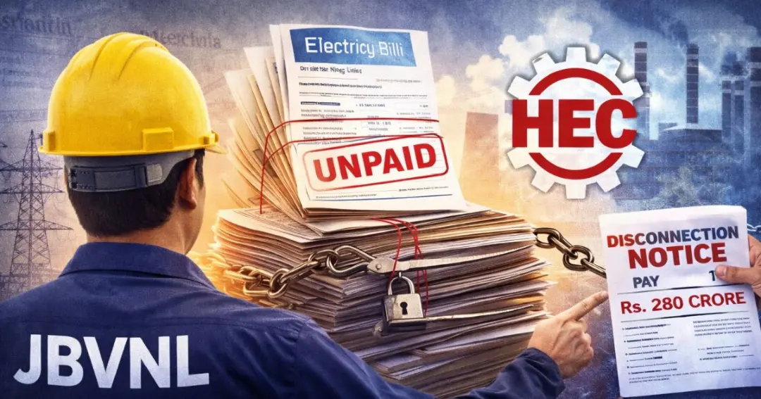 JBVNL takes action against HEC