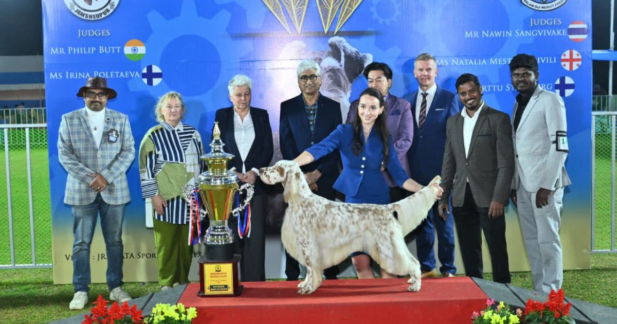 The Jamshedpur Kennel Club Dog Show 2026 concluded successfully.
