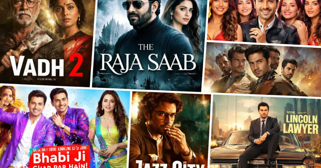 इस हफ्ते के OTT और थिएटर रिलीज: ‘द राजा साब’, ‘Vadh 2’, ‘Bhabiji Ghar Par Hain’ और भी बहुत कुछ
