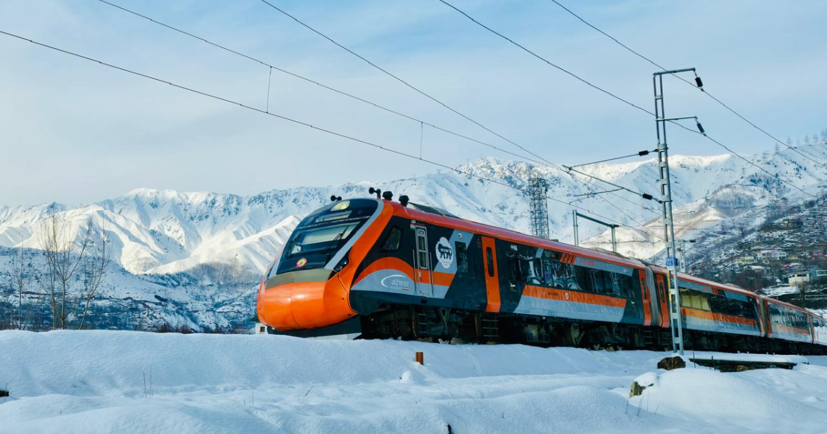 उत्तर रेलवे की बड़ी पहल जम्मू तक बढ़ी वंदे भारत, अब श्रीनगर पहुंचेंगे 5 घंटे से कम में