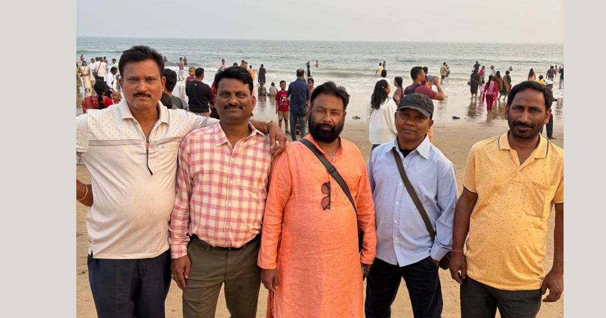 बोलानी मजदूर संघ के सदस्यों ने बीएमएस के 21वें त्रिदिवसीय अधिवेशन