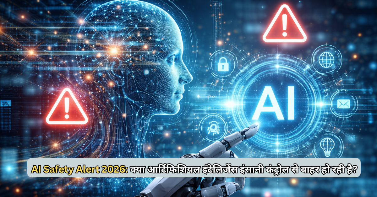 AI Safety Alert 2026: क्या आर्टिफिशियल इंटेलिजेंस इंसानी कंट्रोल से बाहर हो रही है?