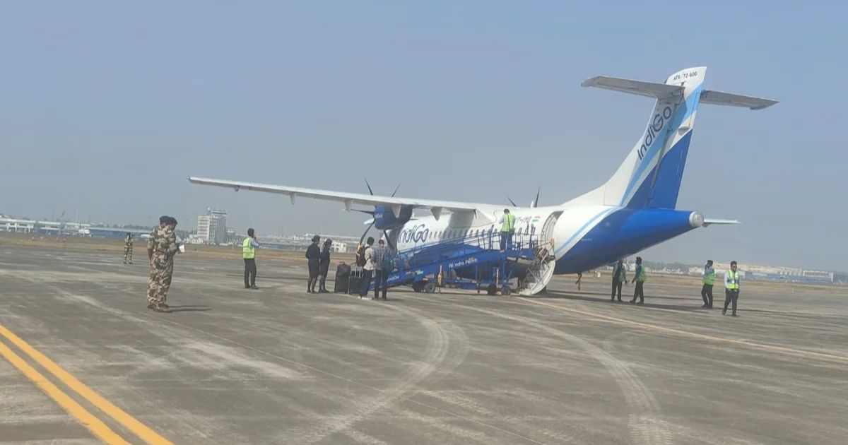 Bomb threat to Kolkata-Shillong IndiGo flight कोलकाता