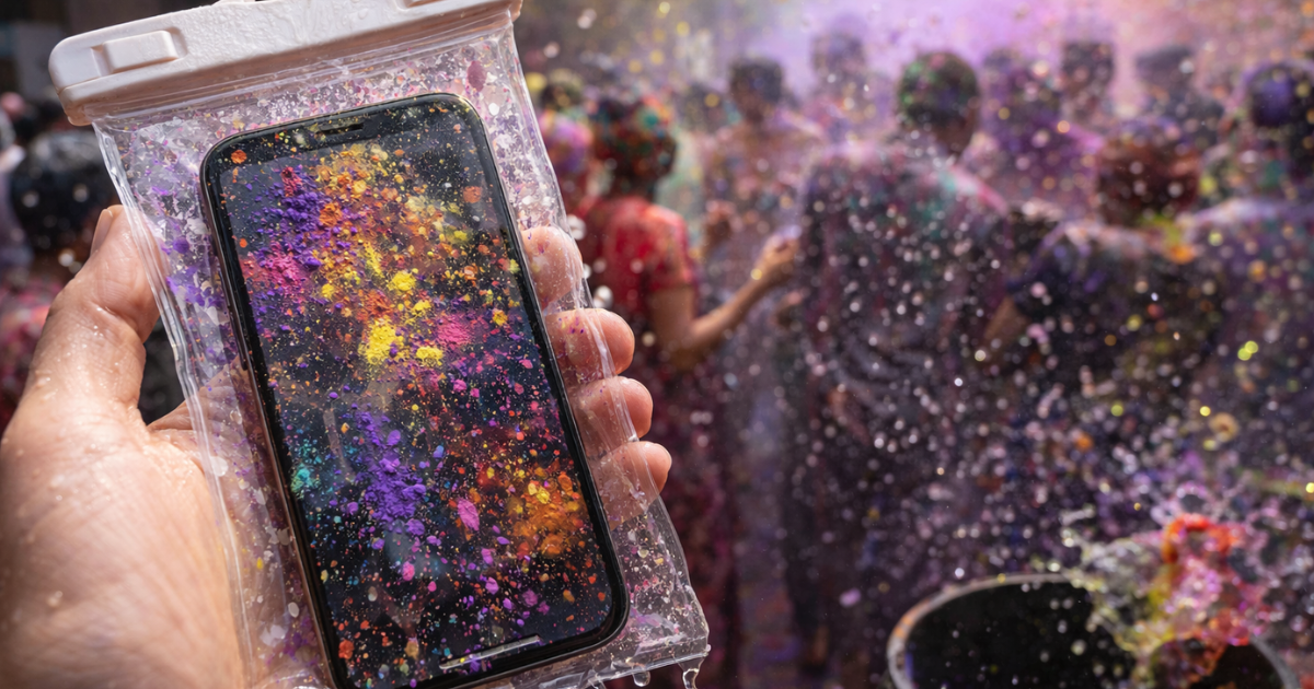Holi 2026: रंग और पानी से कैसे बचाएं अपना स्मार्टफोन? जानें आसान और सस्ते तरीके