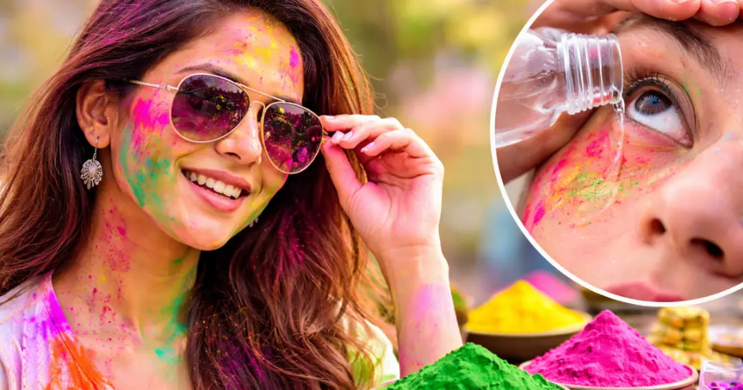 Holi Eye Care Tips रंगों की मस्ती में आंखों की सुरक्षा न भूलें, रंग चला जाए तो न करें ये बड़ी गलती