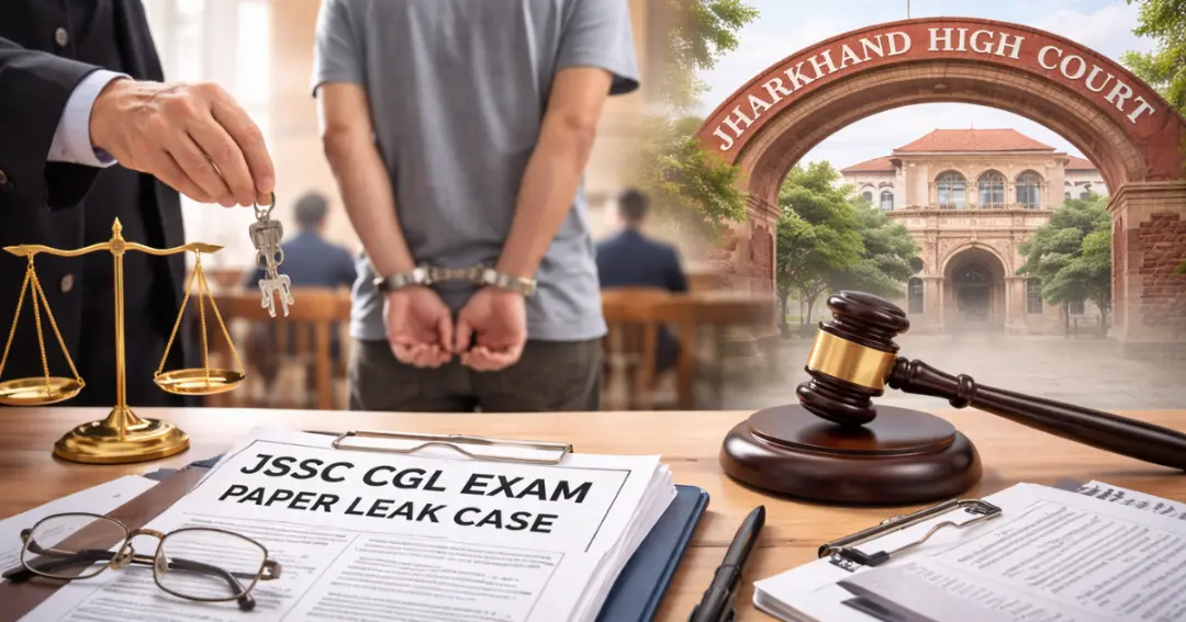 JSSC CGL पेपर लीक मामले में आरोपी को झारखंड