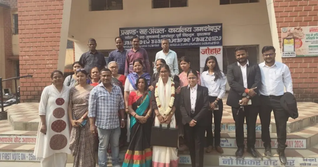 Manushree Dubey filed her nomination from Ward 21