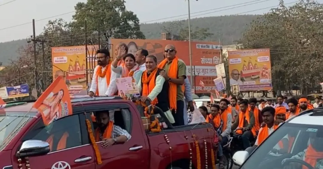 NDA candidate Sandhya Singh public relations campaign