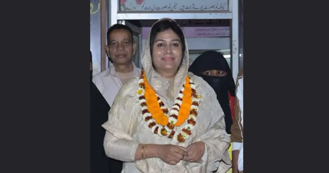 RJD supports Zeba Khan मानगो