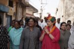 Sudha Gupta took out a padyatra मानगो